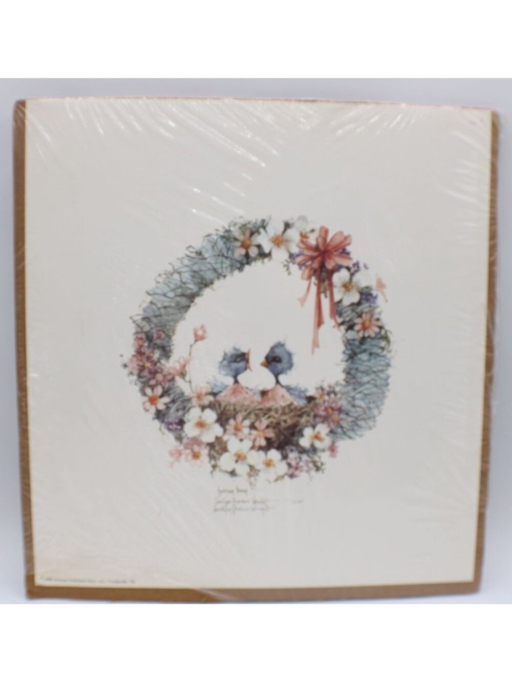 Carolyn Frances Wright “Spring Song” Floral Art Print Signed & Numbered 775/950